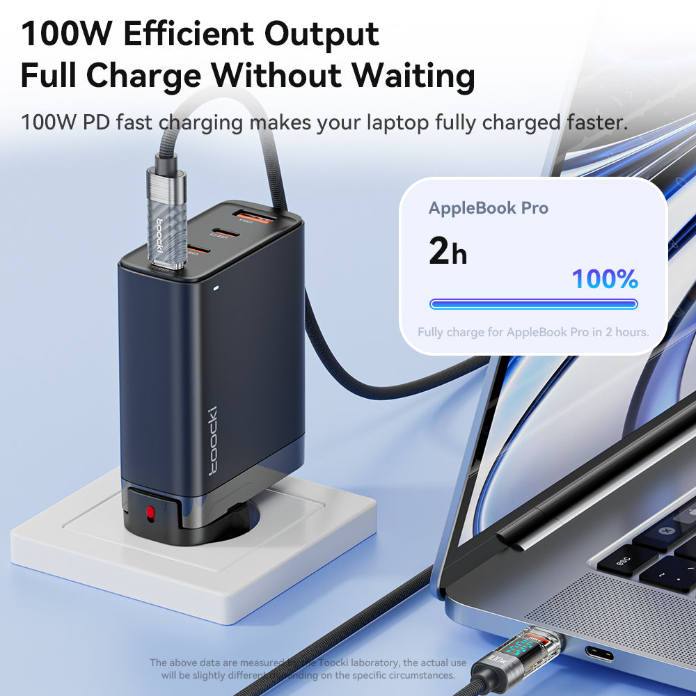 TOOCKI TQ-X36C2 2m PD 100W USB-C Cable Fast Charging 480Mbps Data Cord TOOCKI TQ-X36C2 2m PD 100W USB-C Cable Fast Charging 480Mbps Data Cord